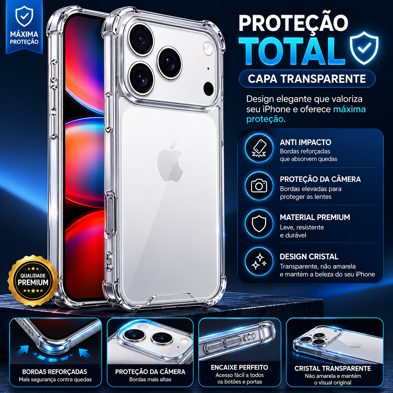 Capa proteção total