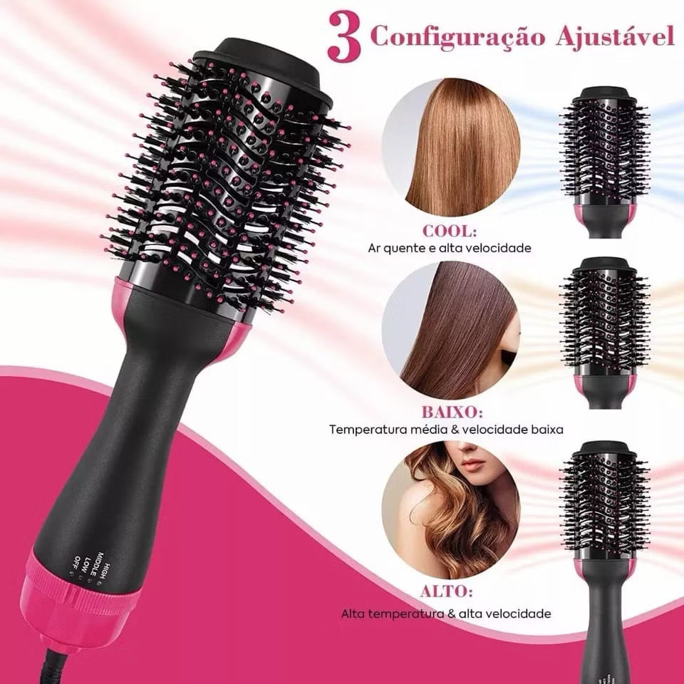 Escova secadora 3 em 1