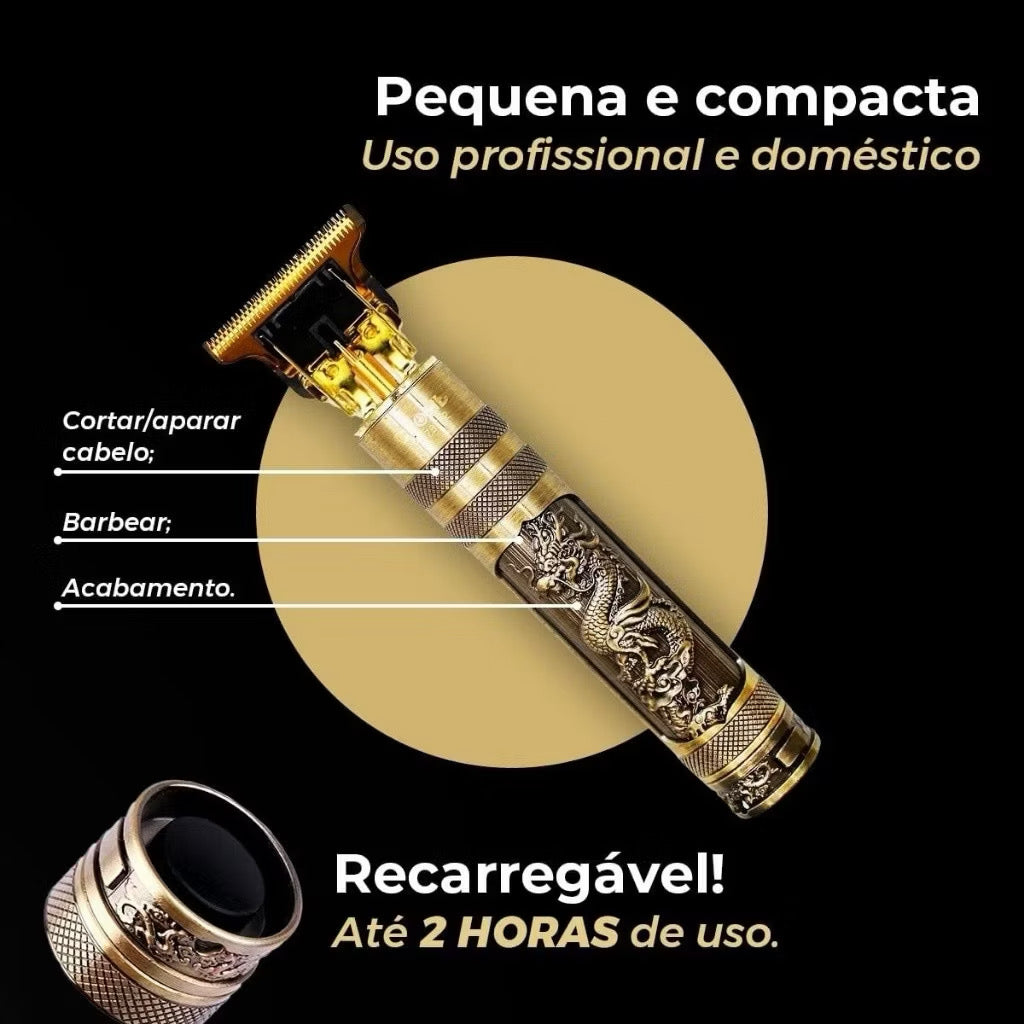 Máquina dragão barba e cabelo